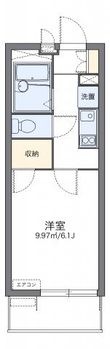 レオパレス武庫南の間取図