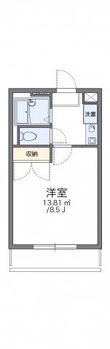 レオパレス冨田の間取図