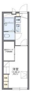 レオパレス葵の間取図