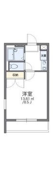 レオパレス冨田の間取図