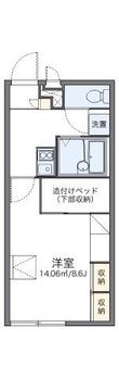 レオパレス愛の間取図