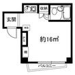 ジュネス六甲道の間取図