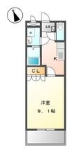 レジデンスＥ＆Ｒの間取図