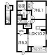 フェーブ千代が丘の間取図