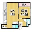 ドミールサニー緑町1号棟の間取図