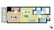 ブエナビスタ神戸駅前の間取図