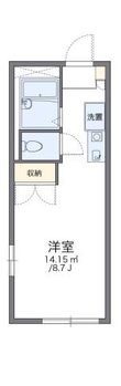 レオパレス天城の間取図