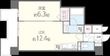 エル・イソベ三宮の間取図