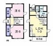 カーサＭＹＫの間取図