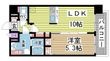 プレサンスKOBEティアラの間取図