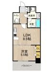 プレジオ神戸WESTの間取図