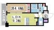 プレサンスTHE神戸の間取図