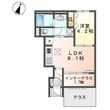 加古川市平岡町 新築アパートの間取図
