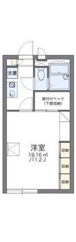 レオパレスM’s加古川の間取図