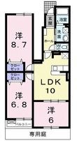 フェリーチェの間取図