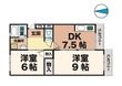 霞ヶ丘レジデンスの間取図