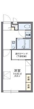 レオパレス琴の浦の間取図