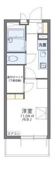 レオパレストライズの間取図