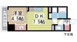 神戸Harborside萬利Residennceの間取図