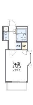 レオパレス緑町第２の間取図