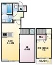 Belle　Lead加古川　イチョウ並木の間取図
