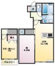 Belle　Lead加古川　イチョウ並木の間取図