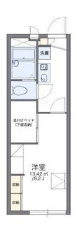 レオパレスサン　シーロの間取図