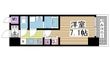 アドバンス三宮シュロスの間取図