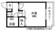 エスコートパレスの間取図