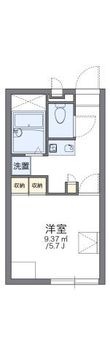レオパレスみやびの間取図