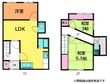 城内通4丁目貸家の間取図