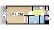 ワコーレ六甲アーベインの間取図