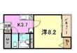 コンフォート宮本町の間取図