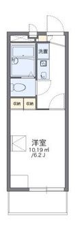 レオパレスヴィブレの間取図