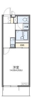 レオネクストアイの間取図
