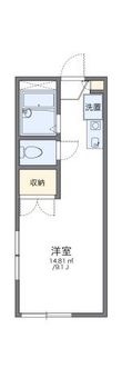 レオパレスタイノハタの間取図