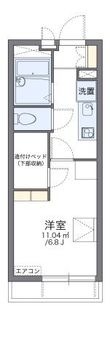 レオパレストライズの間取図
