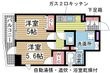 エステムコート神戸元町Ⅱリザーブの間取図