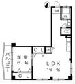 六甲グロリアハイツの間取図
