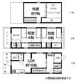 岩屋北町1丁目貸家の間取図