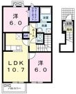 パルクヴァンベールの間取図