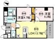神戸海岸通萬利Residence201の間取図