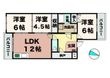 リバーグリーン藤村の間取図