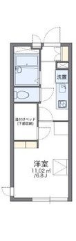 レオパレス青渓の間取図