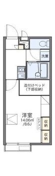 レオパレスFOREVERの間取図