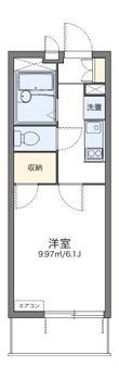 レオパレストライズ2の間取図