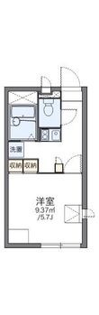 レオパレス大崎の間取図