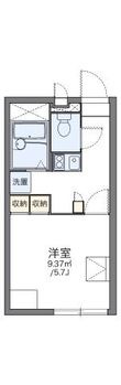 レオパレス大崎の間取図