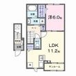 長畑町アパートの間取図