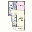 長畑町アパートの間取図